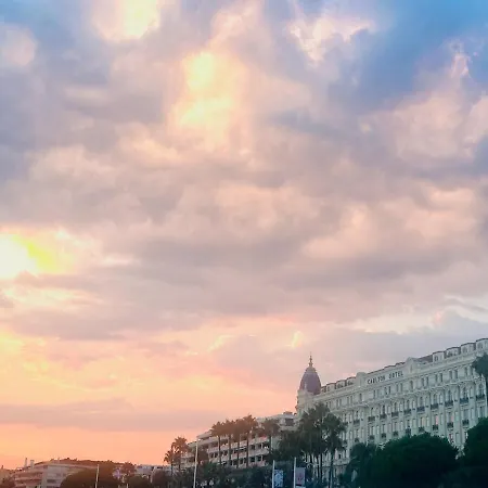 New Studio, Patio, Steps From La Croisette 아파트 *